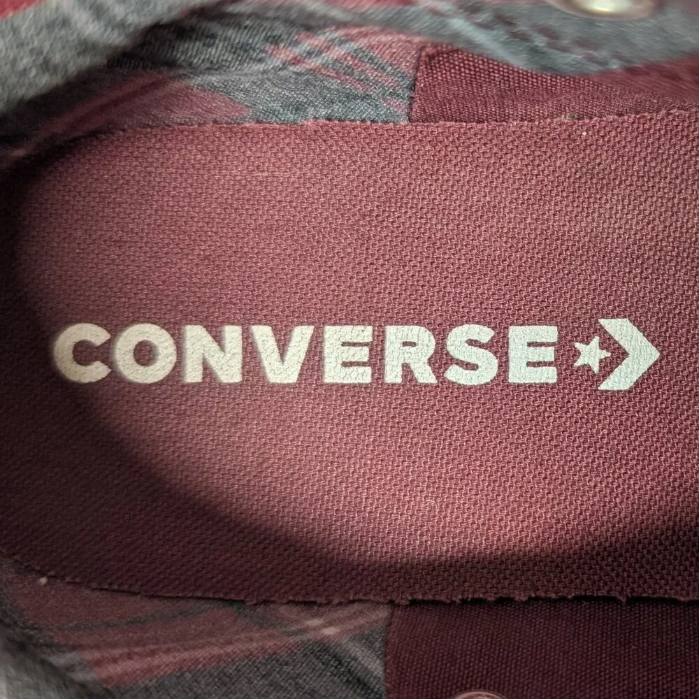 Converse 561739F Women's Madison Ox Low Top Sneaker in Dark Burgundy - Picture 6 of 16